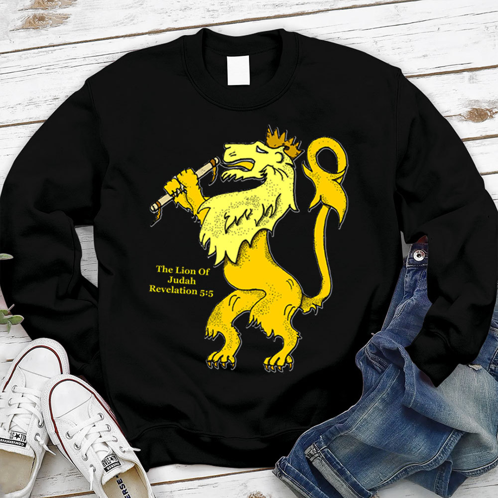 Lion Of Juadh Christian Sweatshirt