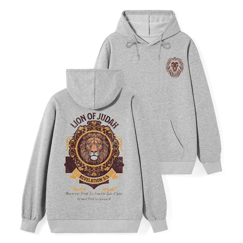 Lion Of Judah Classic Christian Hoodie