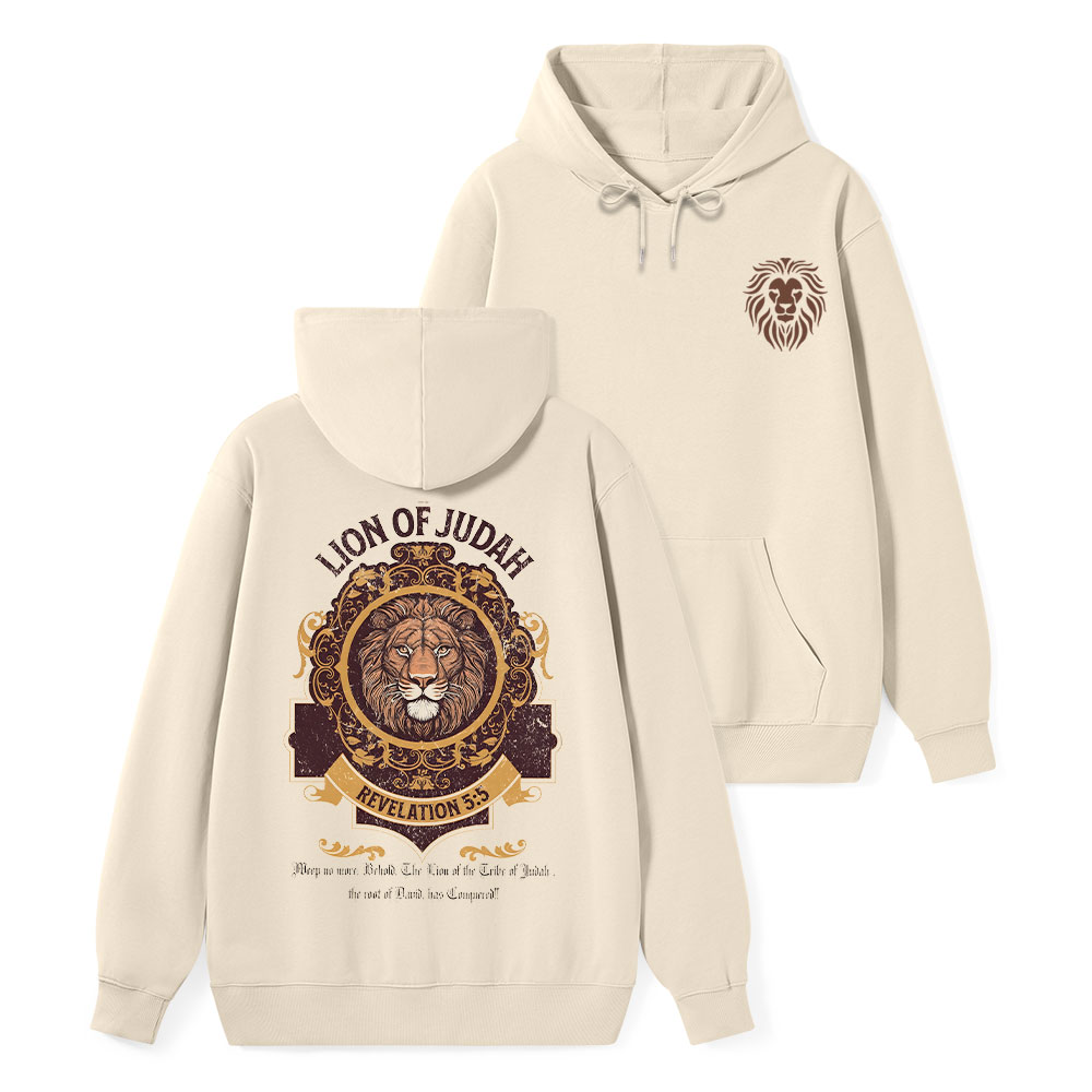 Lion Of Judah Classic Christian Hoodie