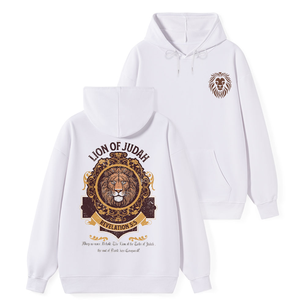 Lion Of Judah Classic Christian Hoodie