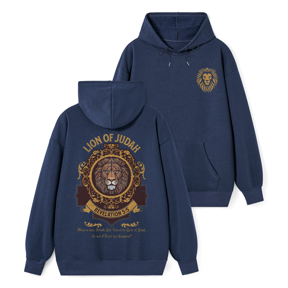 Lion Of Judah Classic Christian Hoodie