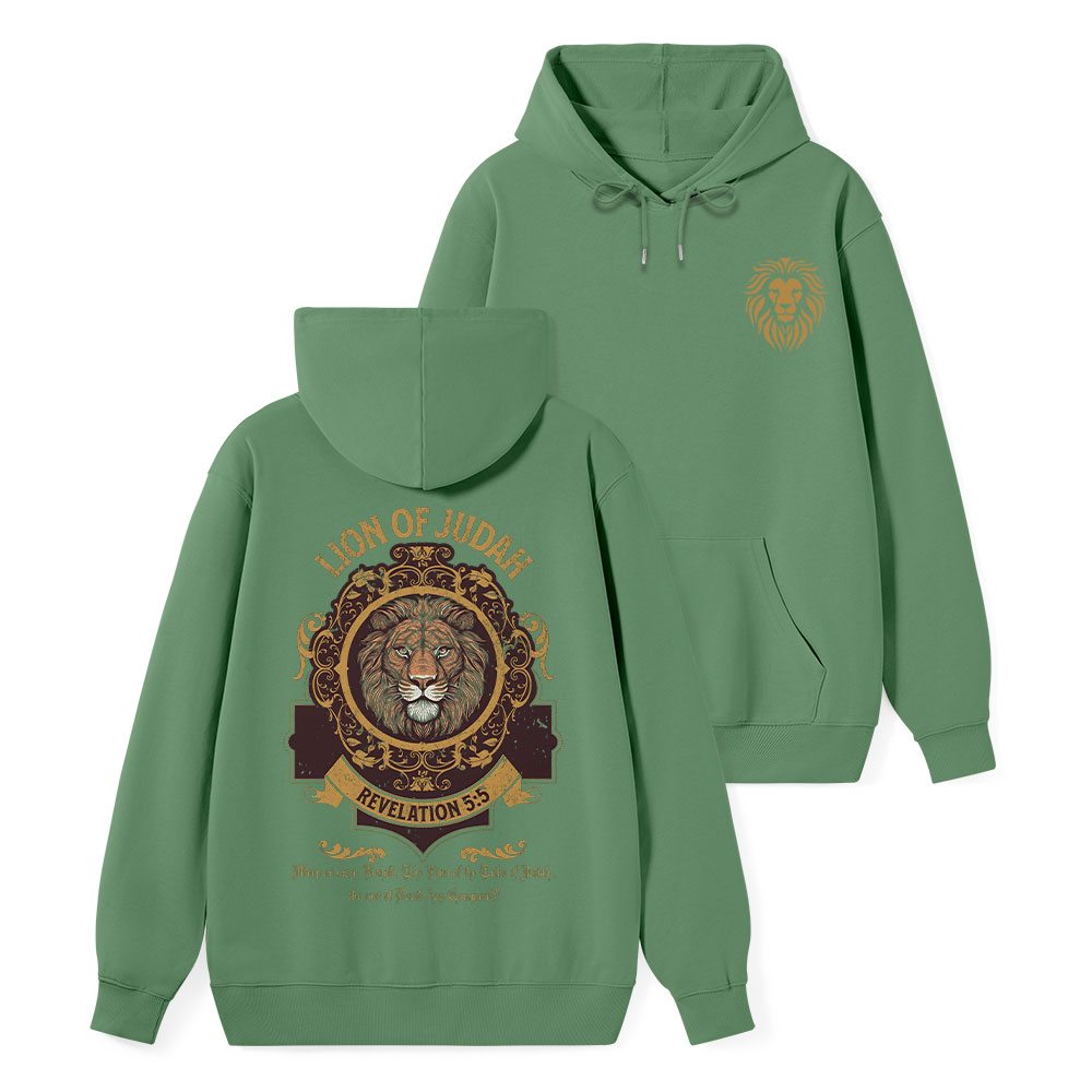 Lion Of Judah Classic Christian Hoodie