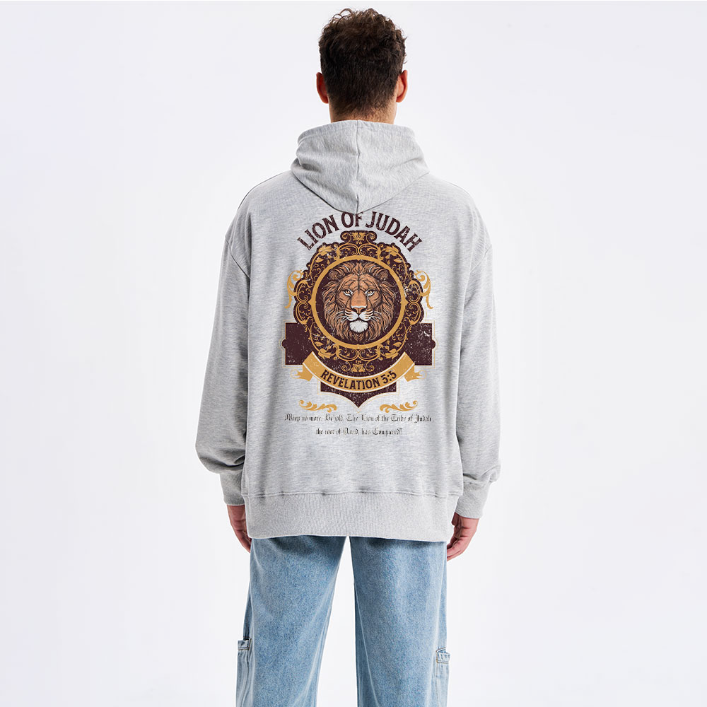 Lion Of Judah Classic Christian Hoodie