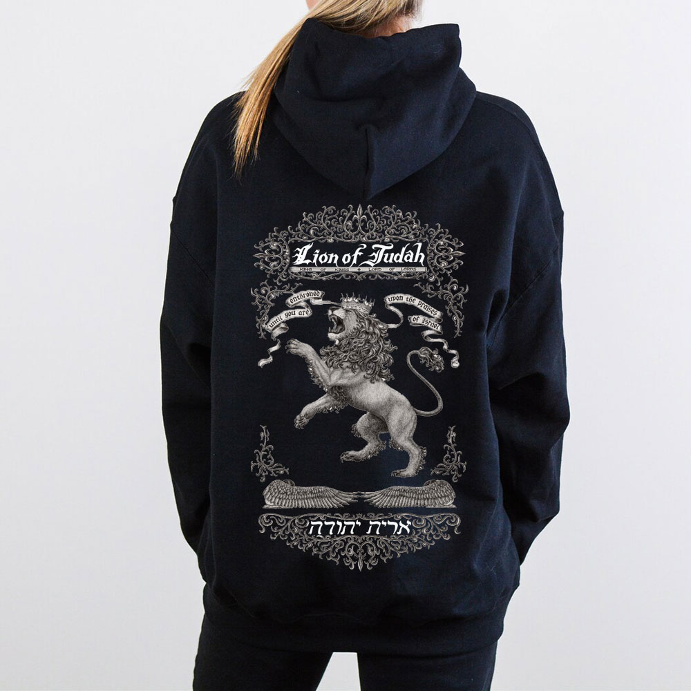Lion Of Judah Christian Hoodie