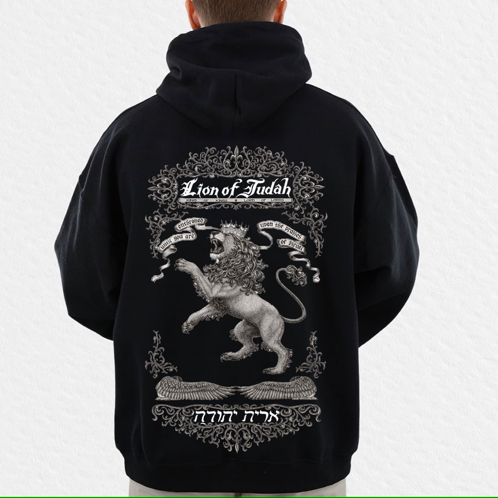 Lion Of Judah Christian Hoodie