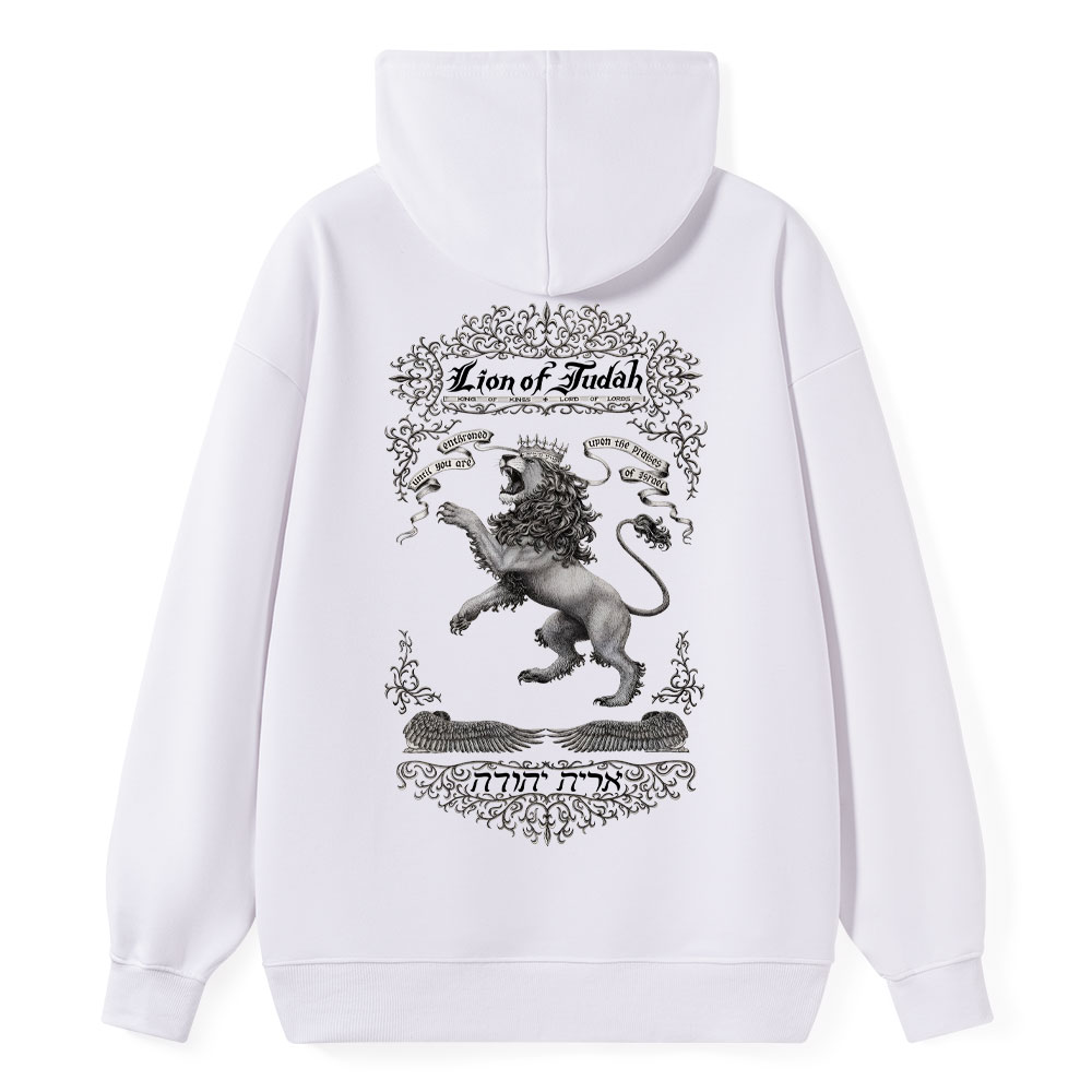 Lion Of Judah Christian Hoodie