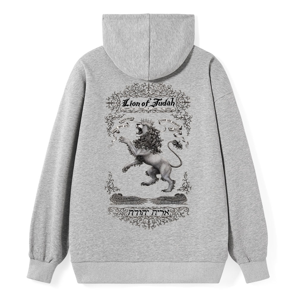 Lion Of Judah Christian Hoodie