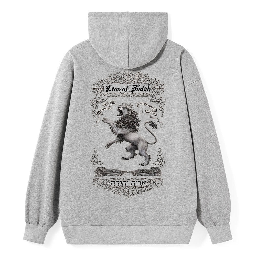 Lion Of Judah Christian Hoodie