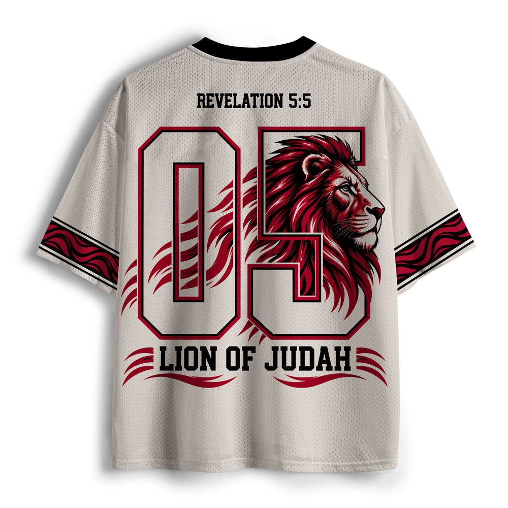 Lion Of Judah Christian Mesh Jersey