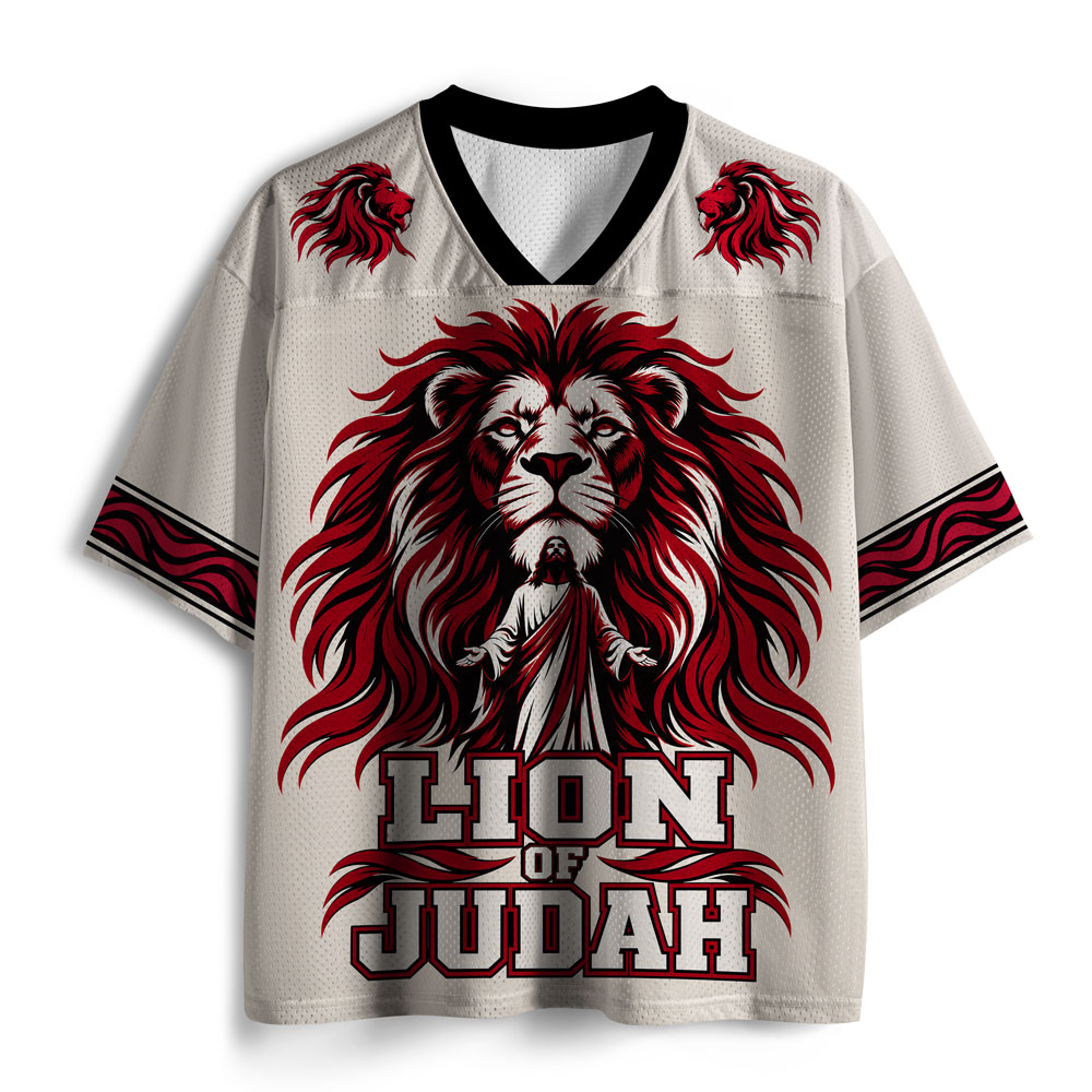 Lion Of Judah Christian Mesh Jersey