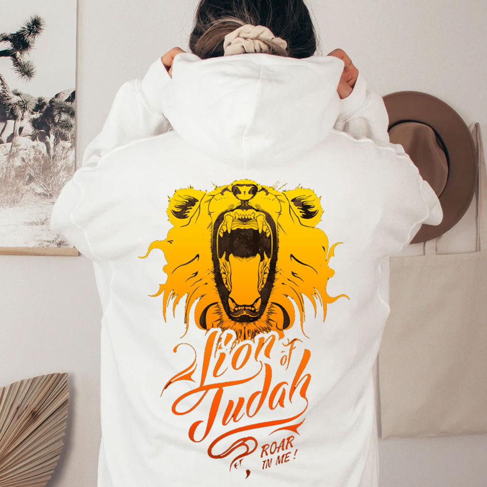 Lion Of Judah Roar In Me Christian Hoodie