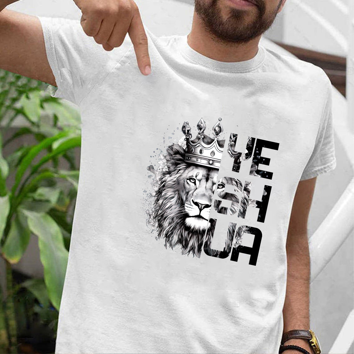 Lion Yeshua  Christian T-Shirt