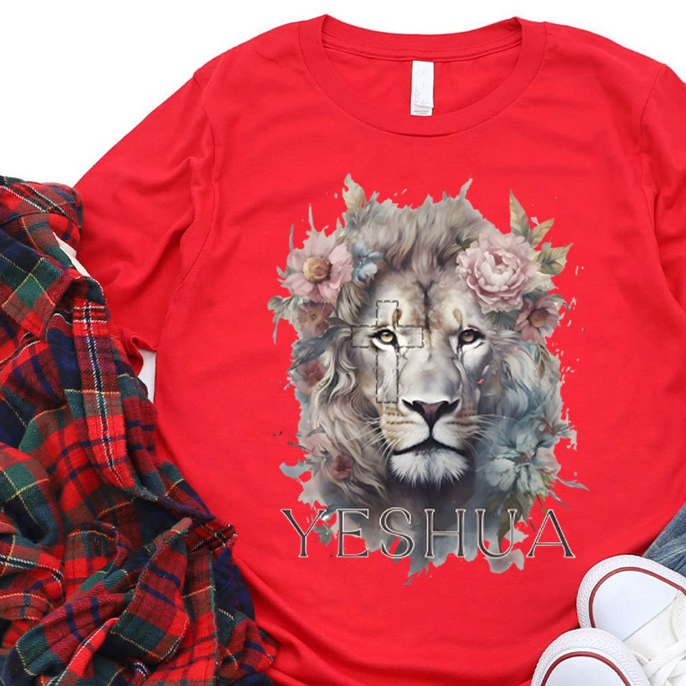 Lion Yeshua Christian Long Sleeve T-Shirt