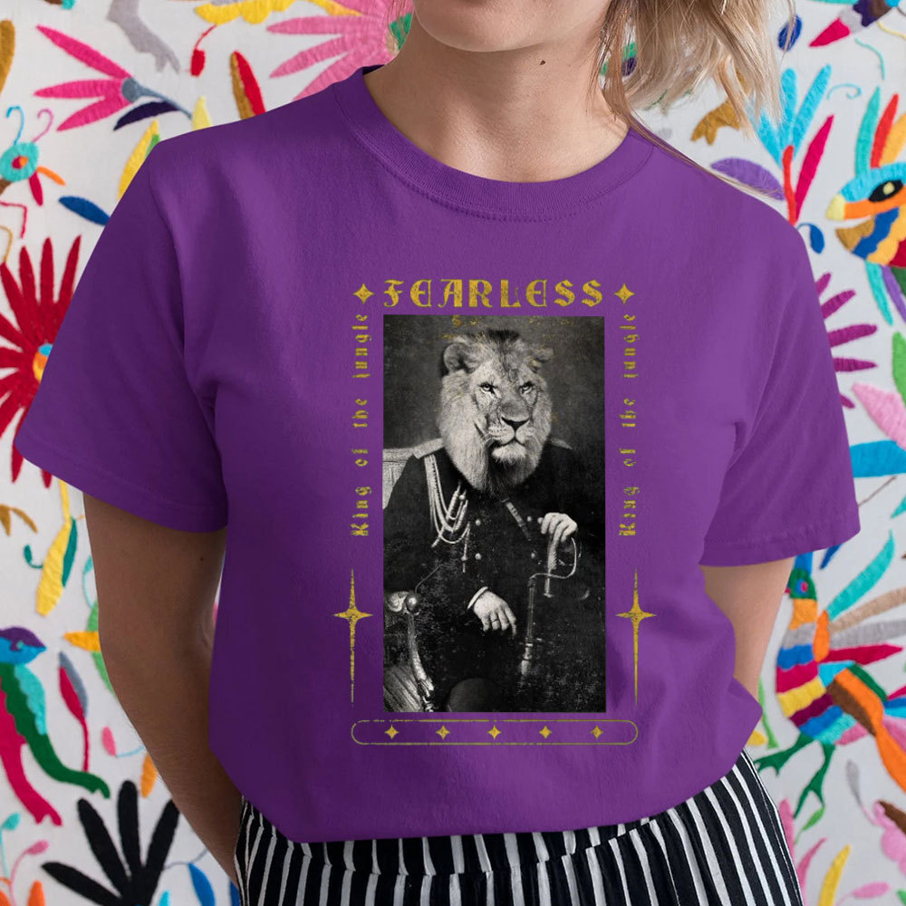 Lion King Portrait Christian T-Shirt