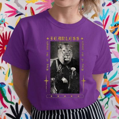 Lion King Portrait Christian T-Shirt