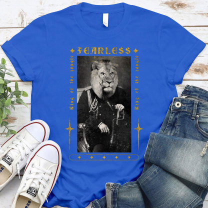 Lion King Portrait Christian T-Shirt