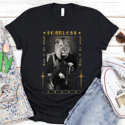 Lion King Portrait Christian T-Shirt