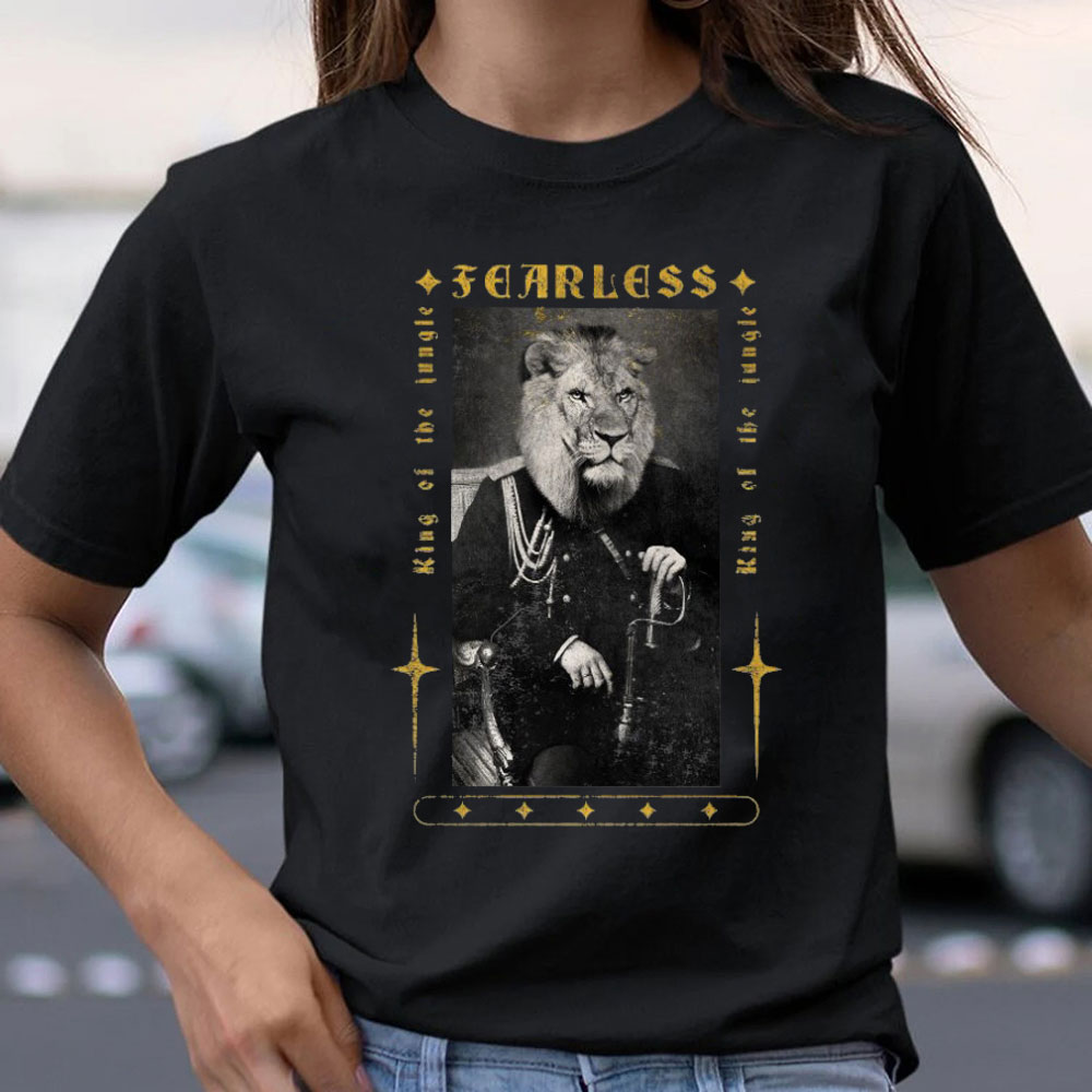 Lion King Portrait Christian T-Shirt