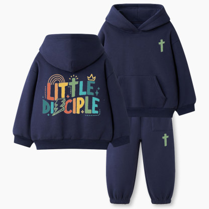 Little Diciple Christian Kid Fleece Hoodie Set