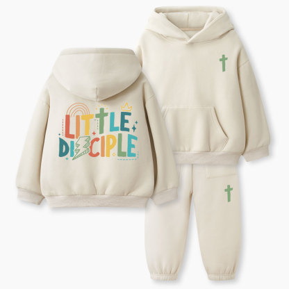 Little Diciple Christian Kid Fleece Hoodie Set