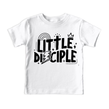 Little Disciple Christian Kid  T-Shirt