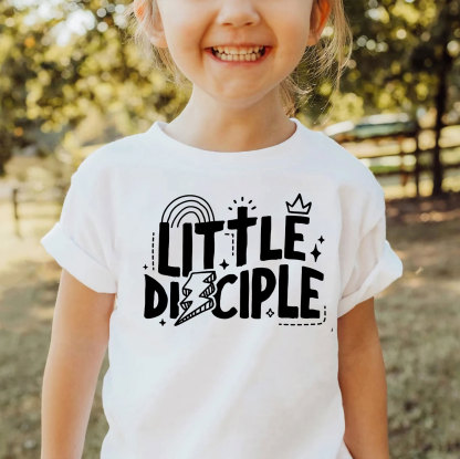 Little Disciple Christian Kid  T-Shirt