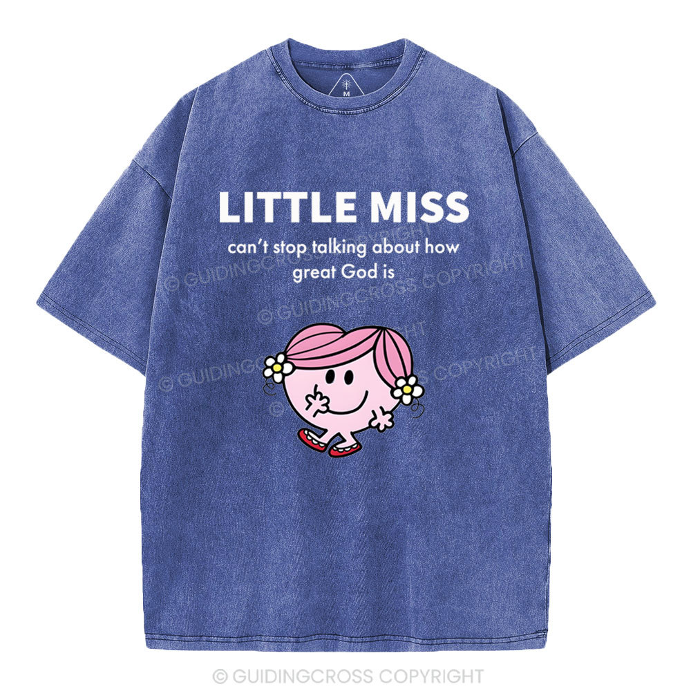 Little Miss Christian Washed T-Shirt