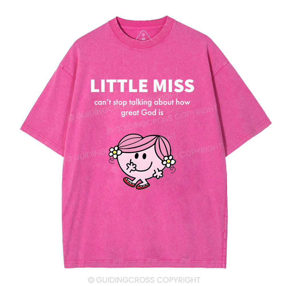 Little Miss Christian Washed T-Shirt
