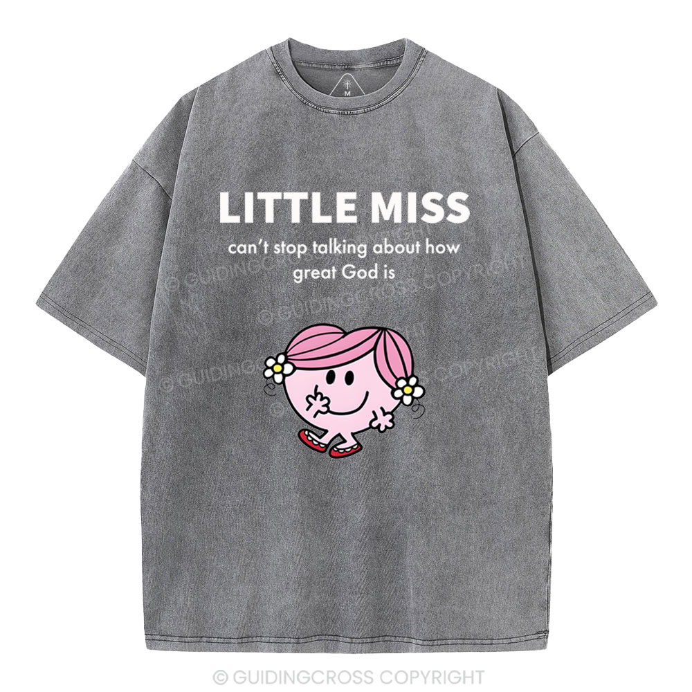Little Miss Christian Washed T-Shirt