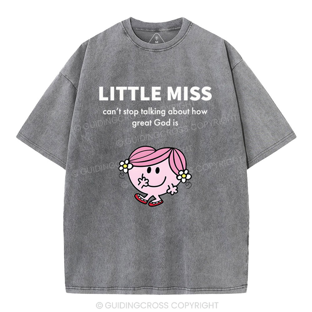Little Miss Christian Washed T-Shirt
