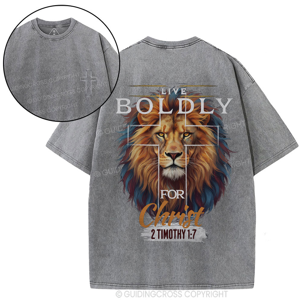 New-Sample Christian Washed T-Shirt Sale - GuidingCross