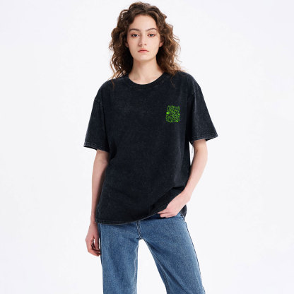 Live By Faith Christian Washed T-Shirt