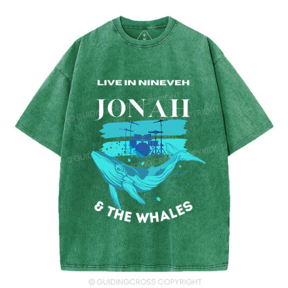 Live In Nineveh Christian Washed T-Shirt