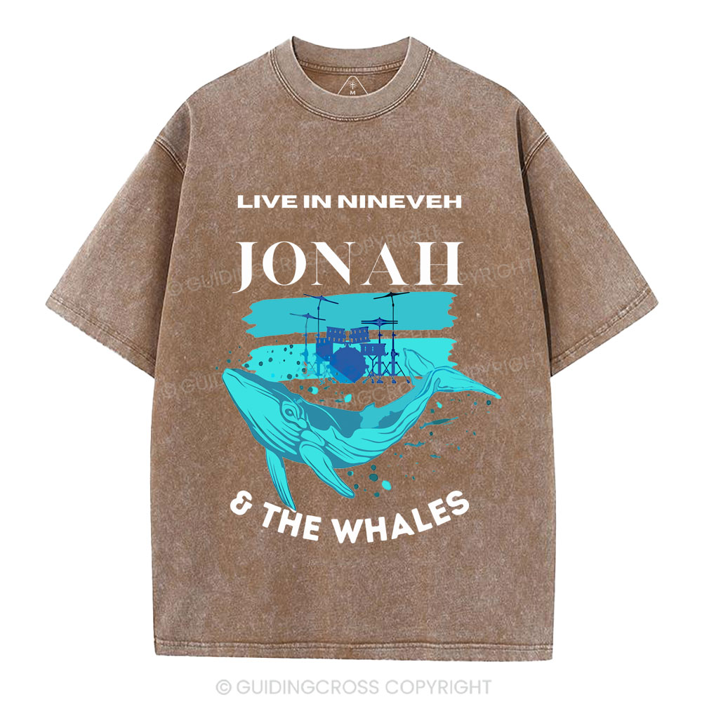 Live In Nineveh Christian Washed T-Shirt