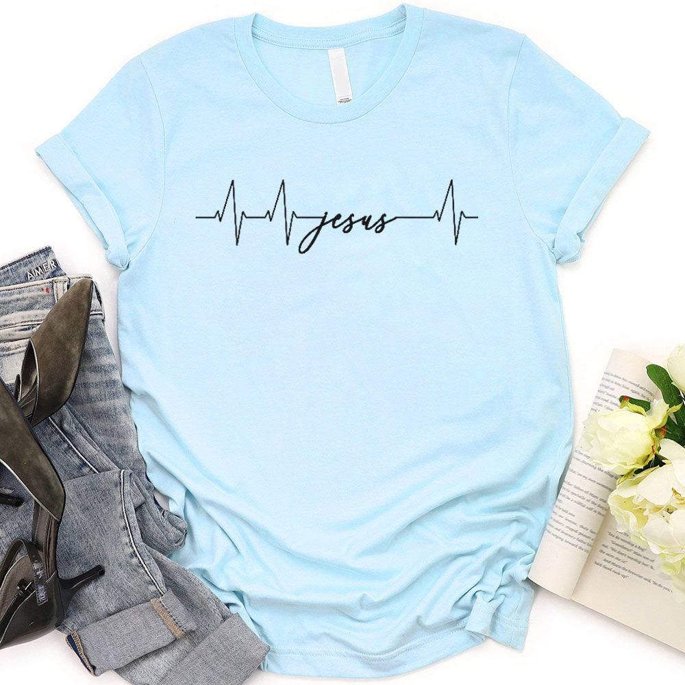 Live With Jesus Christian T-Shirt