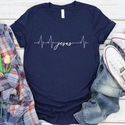 Live With Jesus Christian T-Shirt