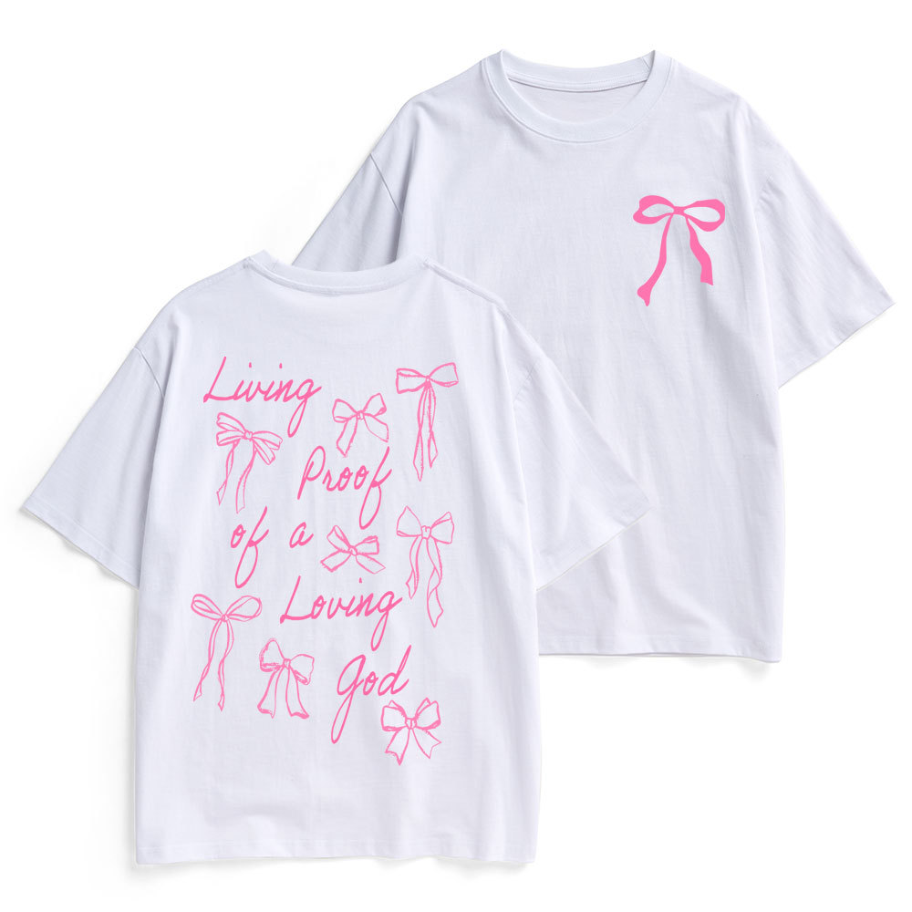 Living Proof Of A Loving God Christian Heavy Cotton T-Shirt