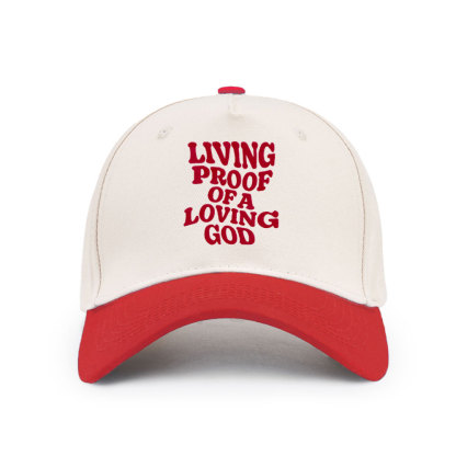 Living Proof Of A Loving God Christian Trucker Hat