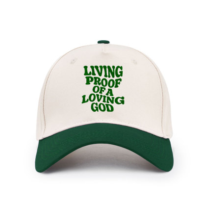 Living Proof Of A Loving God Christian Trucker Hat