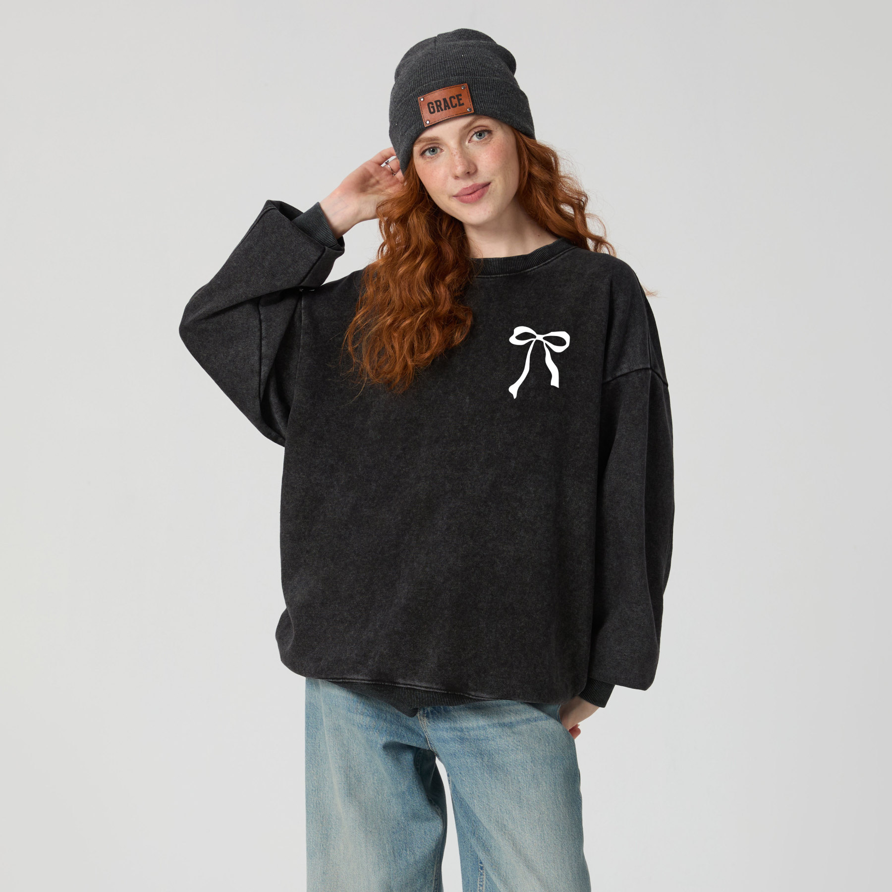 Living Proof Of A Loving God Christian Washed Sweatshirt