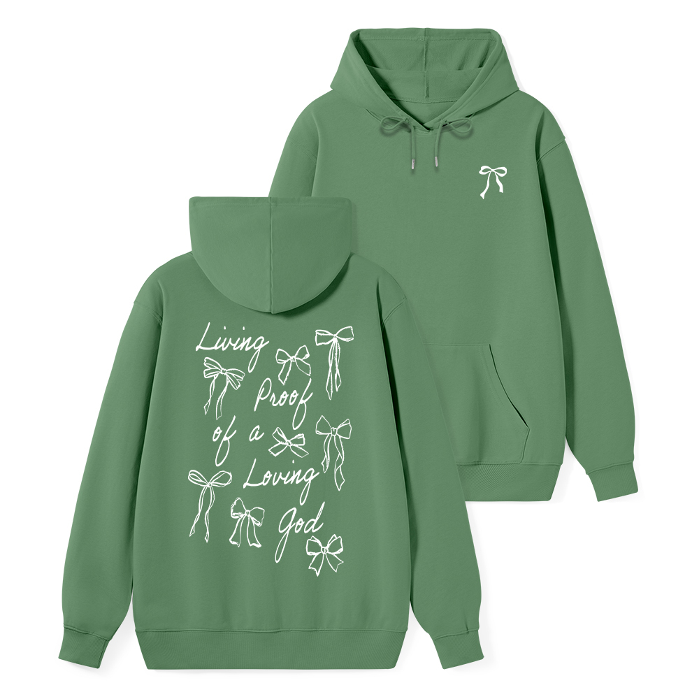Living Proof Of A Loving God Chrsitian Classic Hoodie