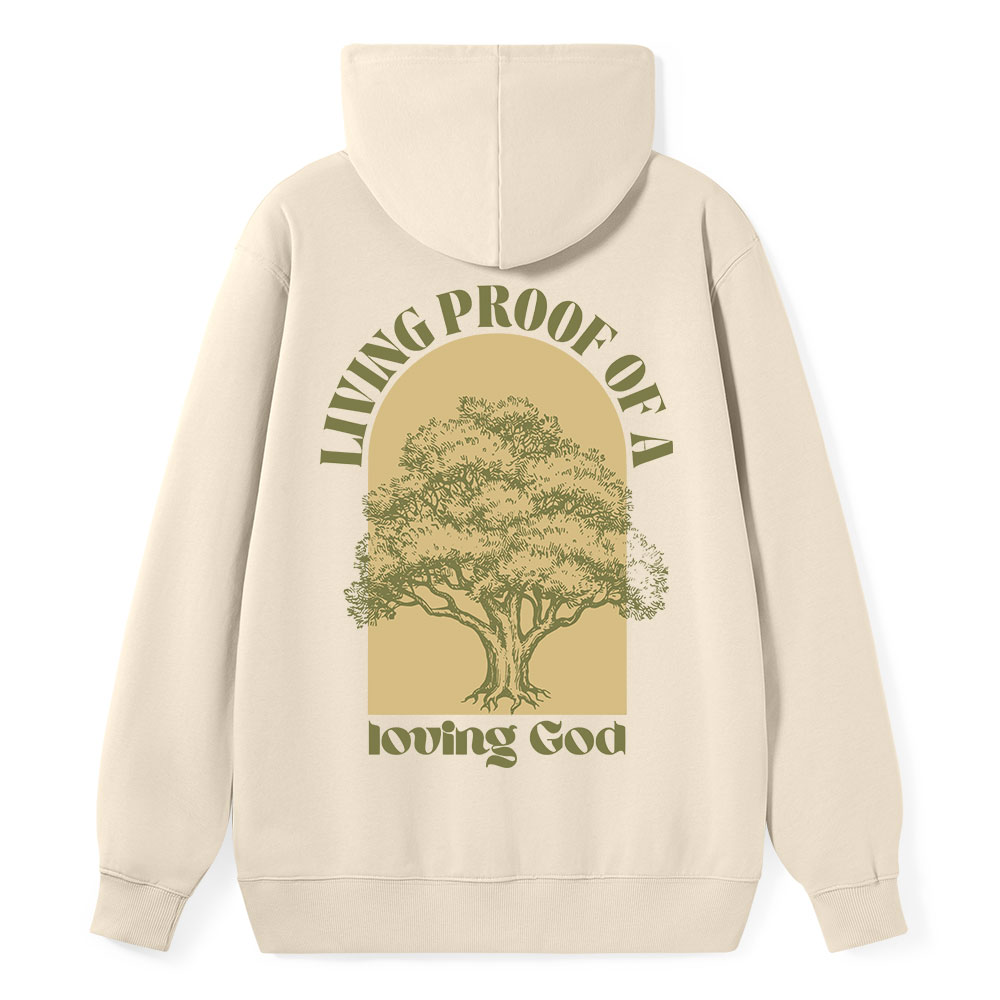 Living Proof Of A Loving God Christian Classic Hoodie