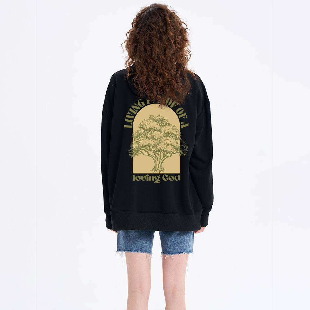 Living Proof Of A Loving God Christian Classic Hoodie