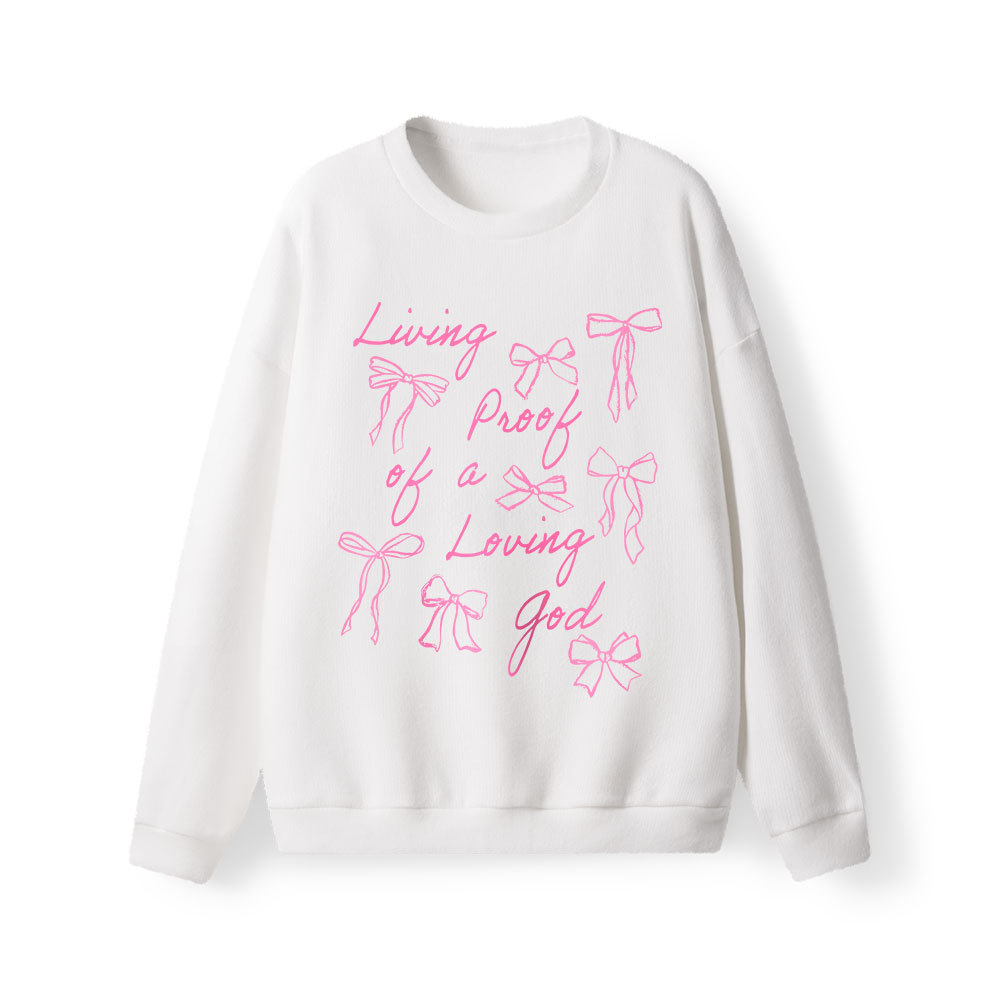 Living Proof Of A Loving God Lightweight Sweater