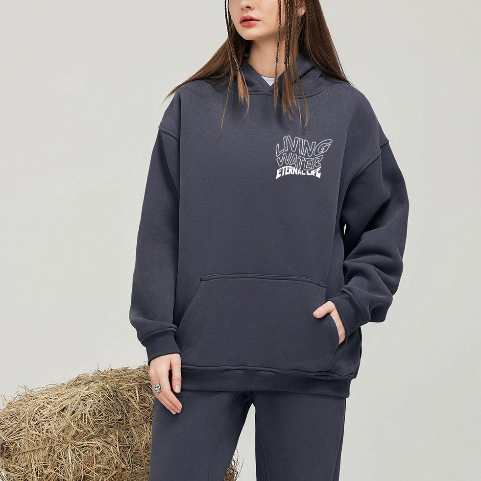Living Water Christian Fleece Hoodie Set