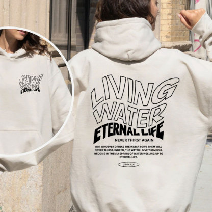 Living Water Christian Fleece Hoodie Set