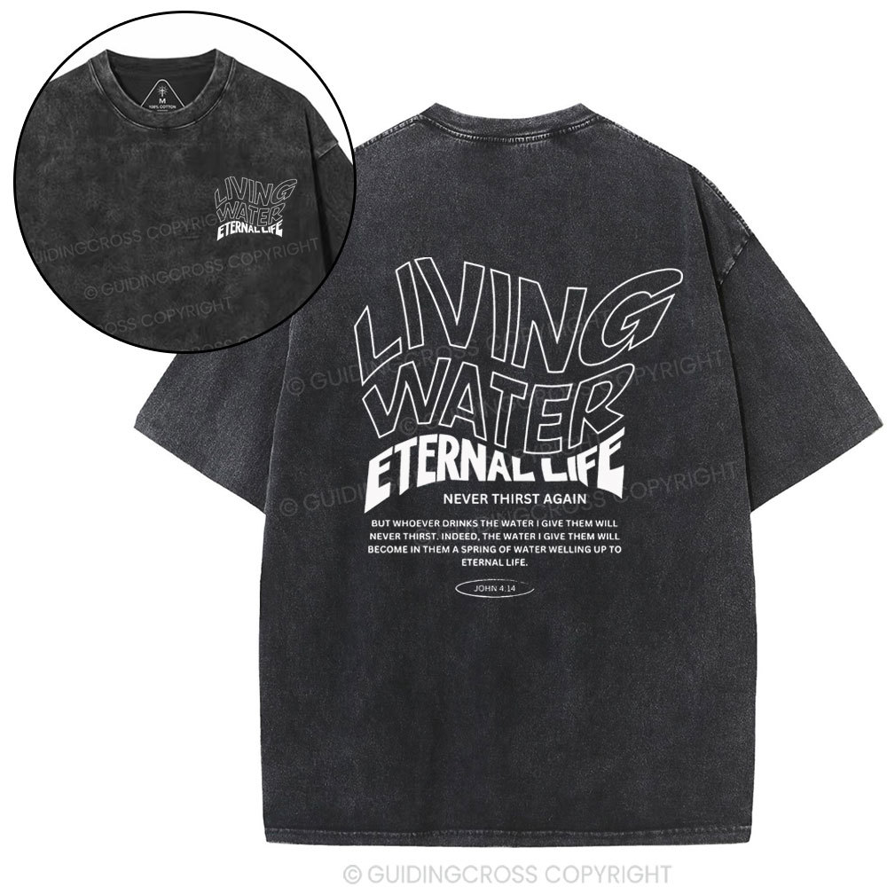 Living Water Eternal Life Christian Fleece Hoodie Set