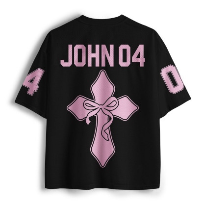 Living proof Of A Loving God Christian Mesh Jersey