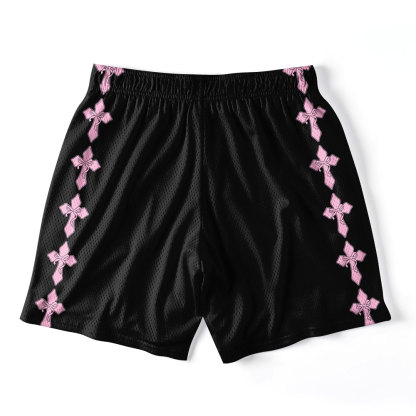 Living proof Of A Loving God Christian Mesh Shorts