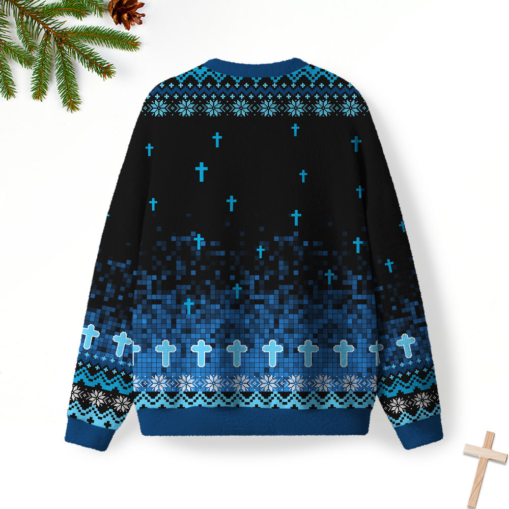 Loading Blessing In Progress Christian Lightweight Sweater
